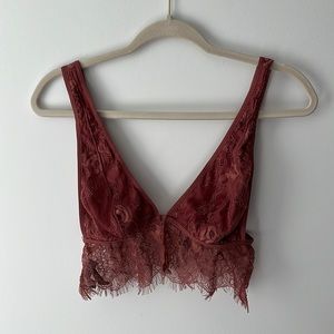 Out From Under (Urban Outfitters) - Lacey Bralette Top | Size Medium